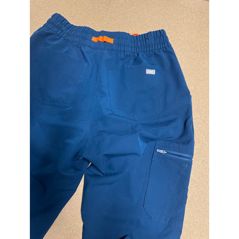 Figs Women's Deep Reef technical pants  with Orange Drawstring - Picture 3 of 8